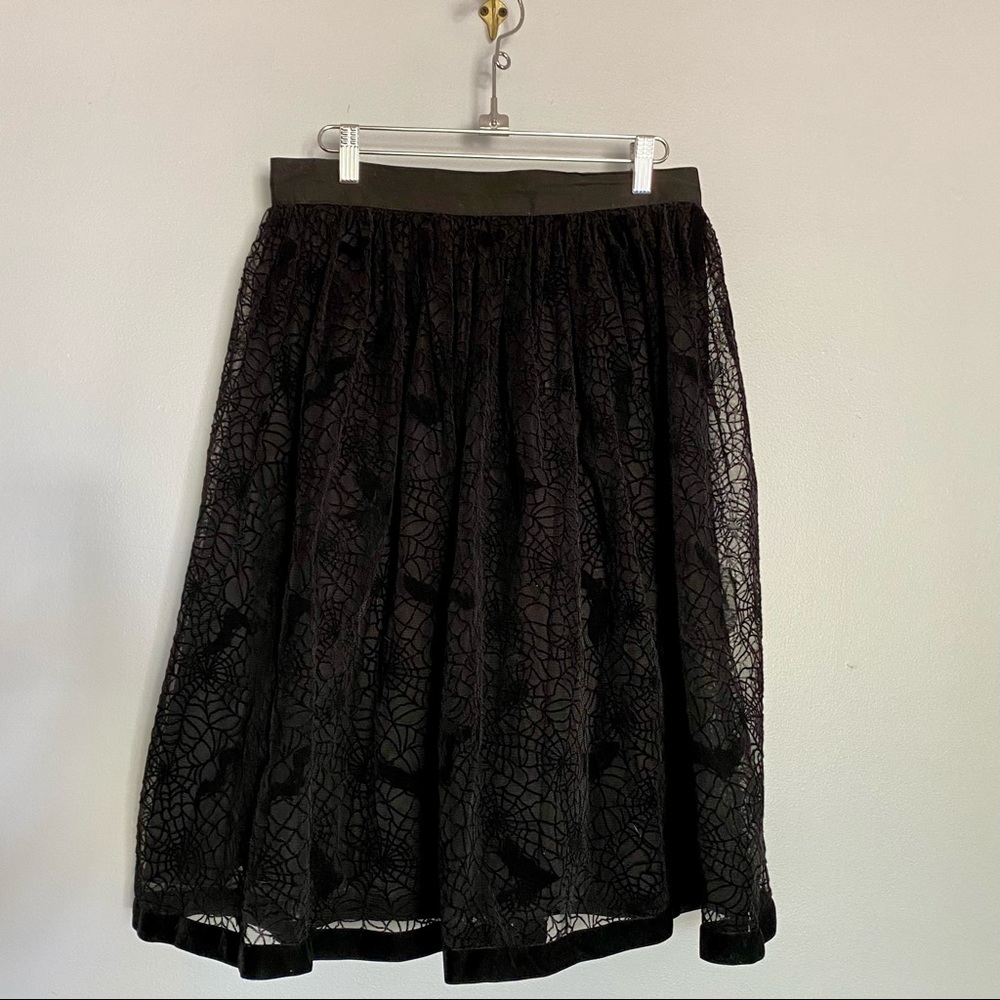 HellBunny spooky skirt